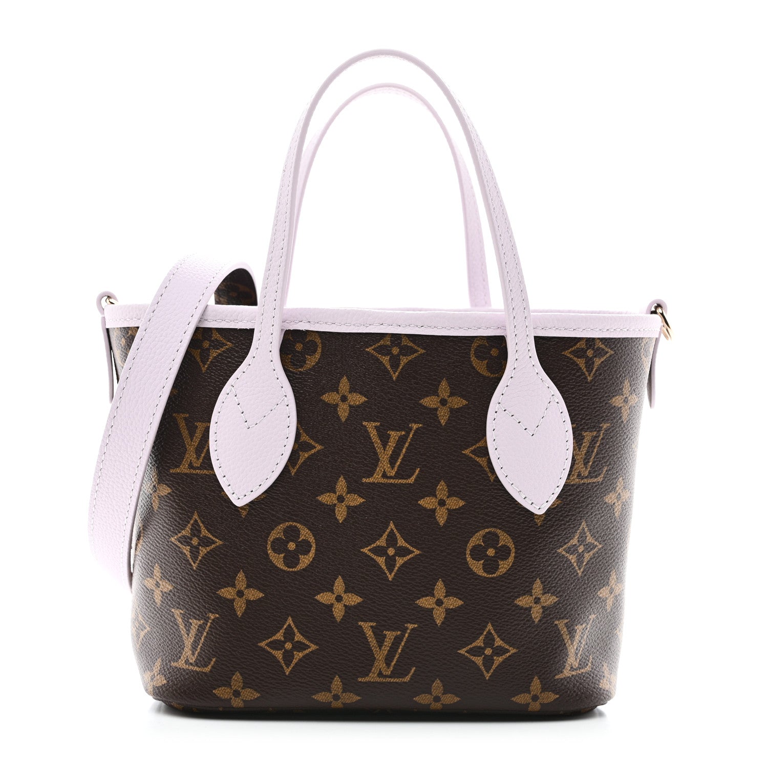 Louis Vuitton Monogram Neverfull Inside Out Bandouliere BB Misty Lilac 1 of 17