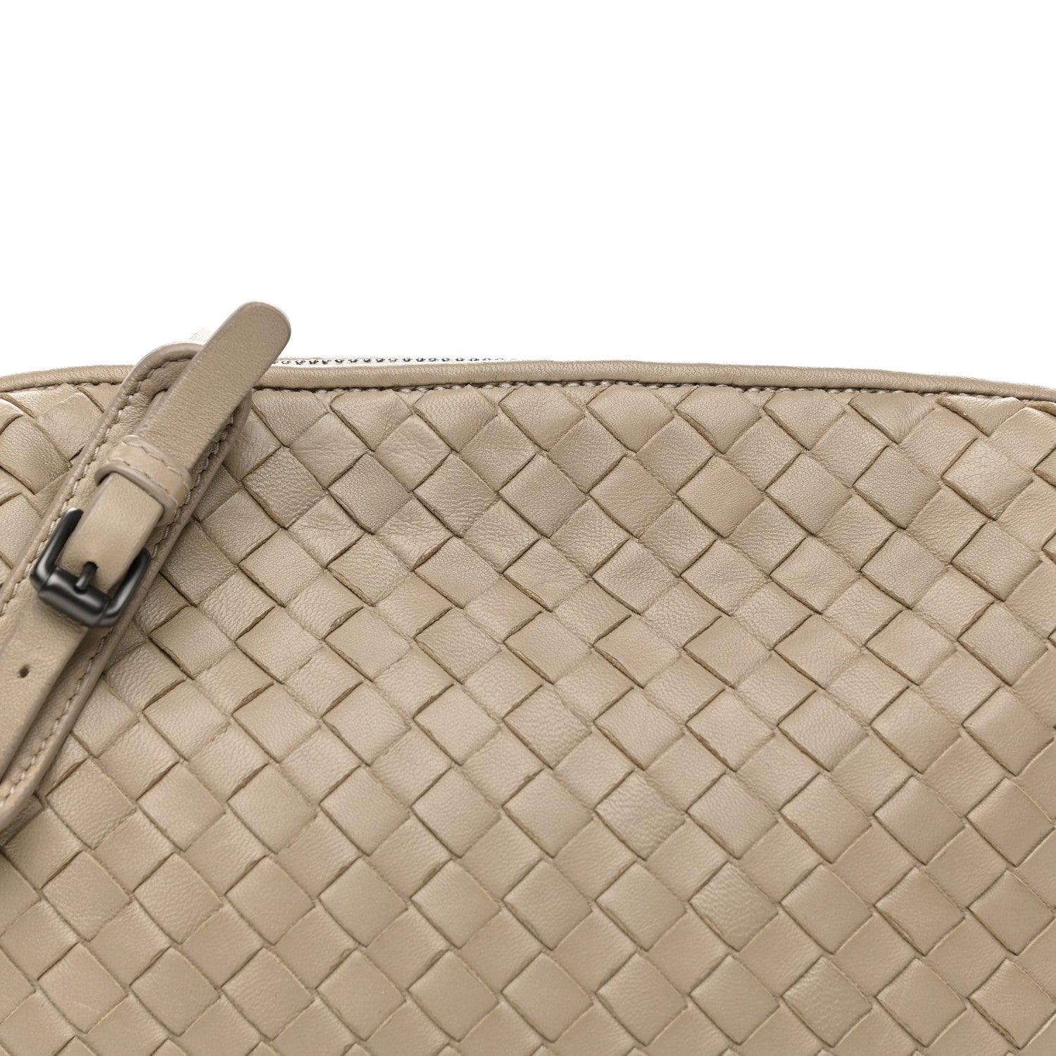 Bottega Veneta Nappa Intrecciato Crossbody Pillow New Sand 8 of 10