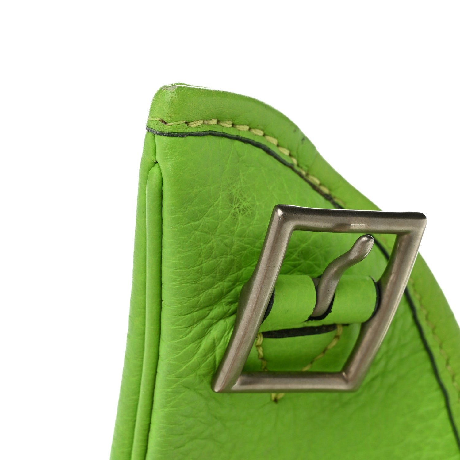 Hermes Taurillon Clemence Massai PM Vert Cru 13 of 16