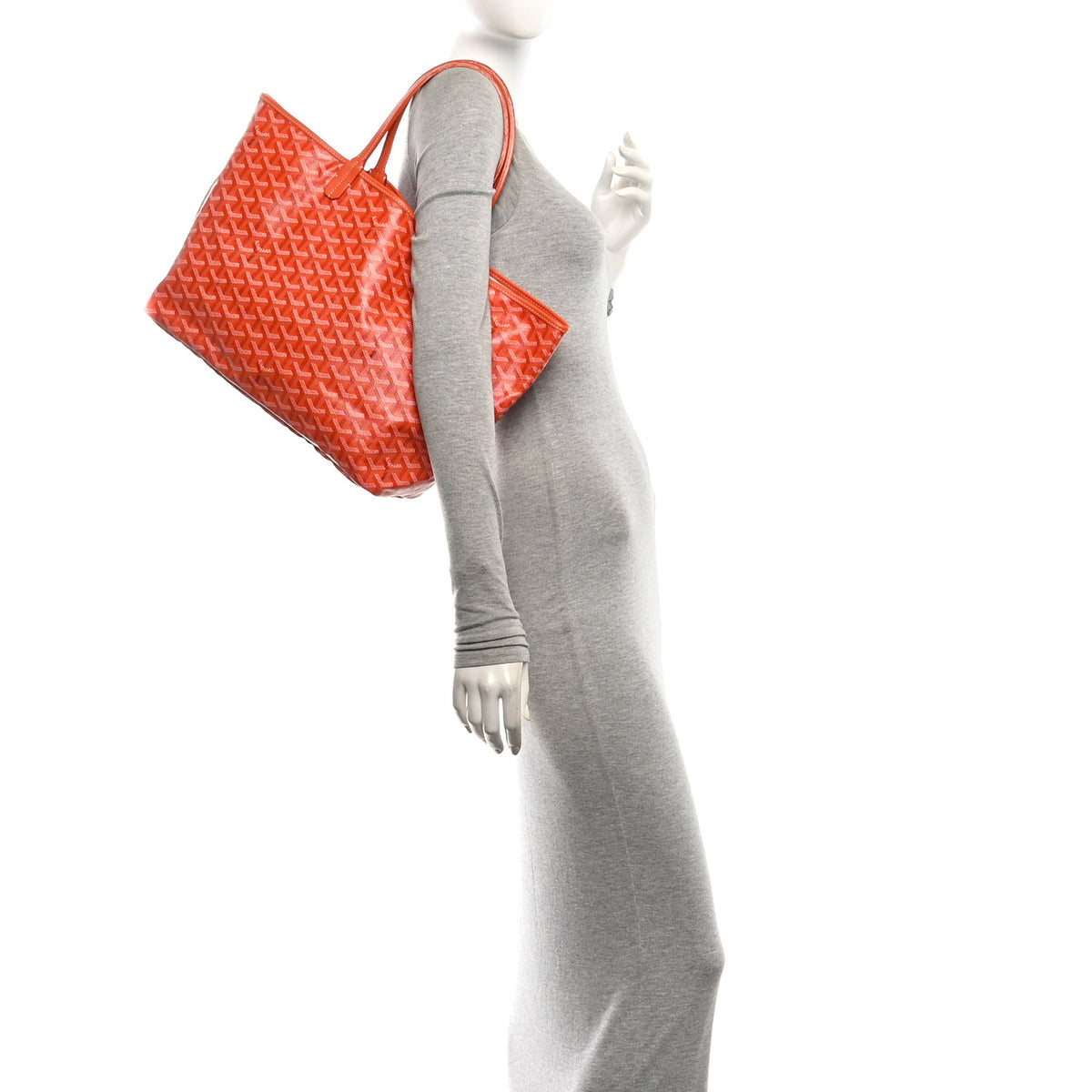 Goyard Goyardine Saint Louis PM Orange 2 of 12
