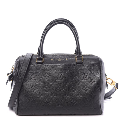 Louis Vuitton Empreinte Speedy Bandouliere 25 NM Black 1 of 10