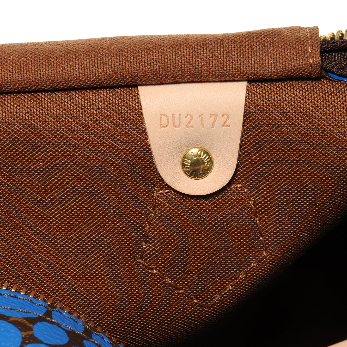 Monogram Kusama Town Speedy 30 Blue