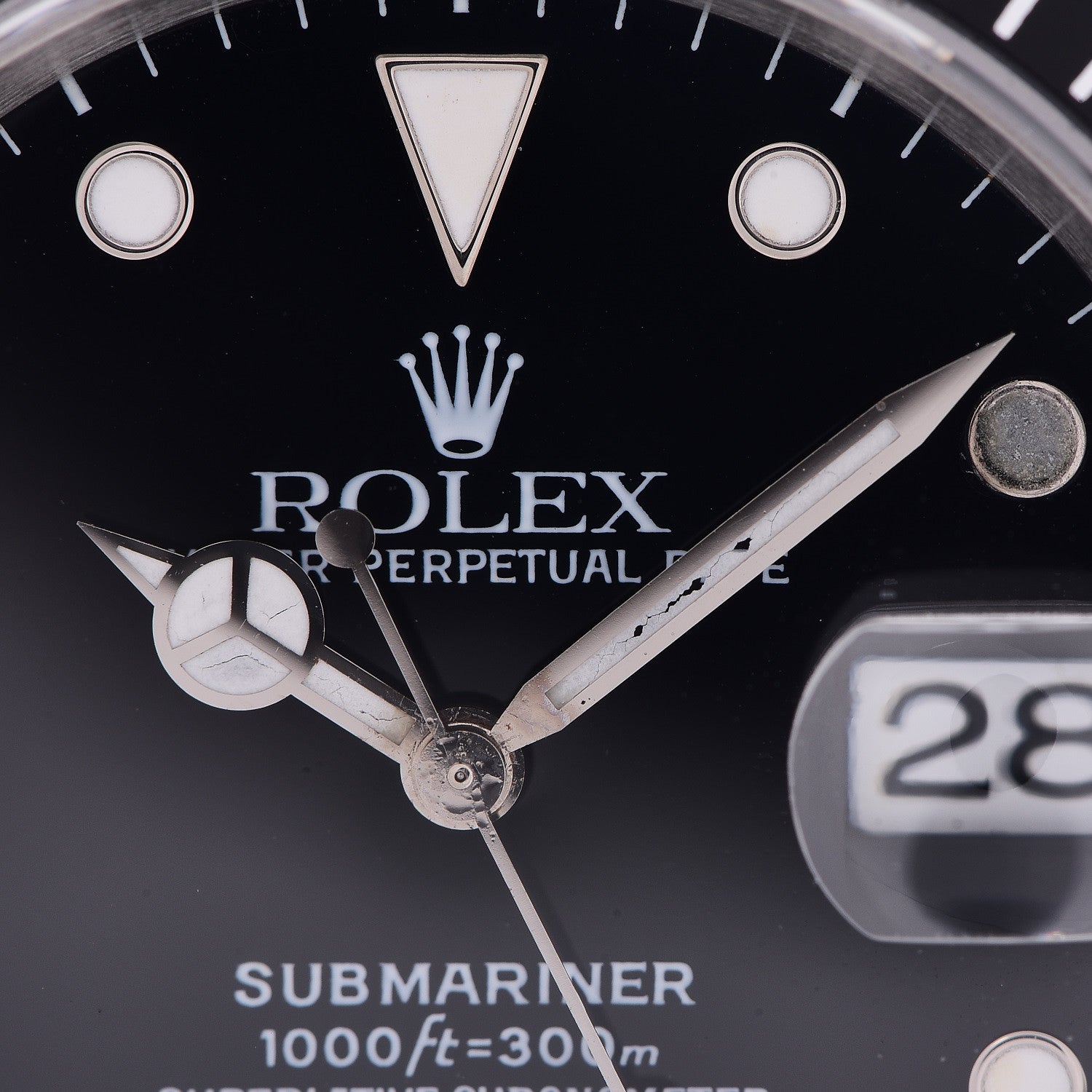 Rolex Stainless Steel 40mm Oyster Perpetual Submariner Date Watch Black 16610 6 of 7