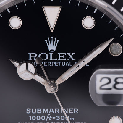 Rolex Stainless Steel 40mm Oyster Perpetual Submariner Date Watch Black 16610 6 of 7