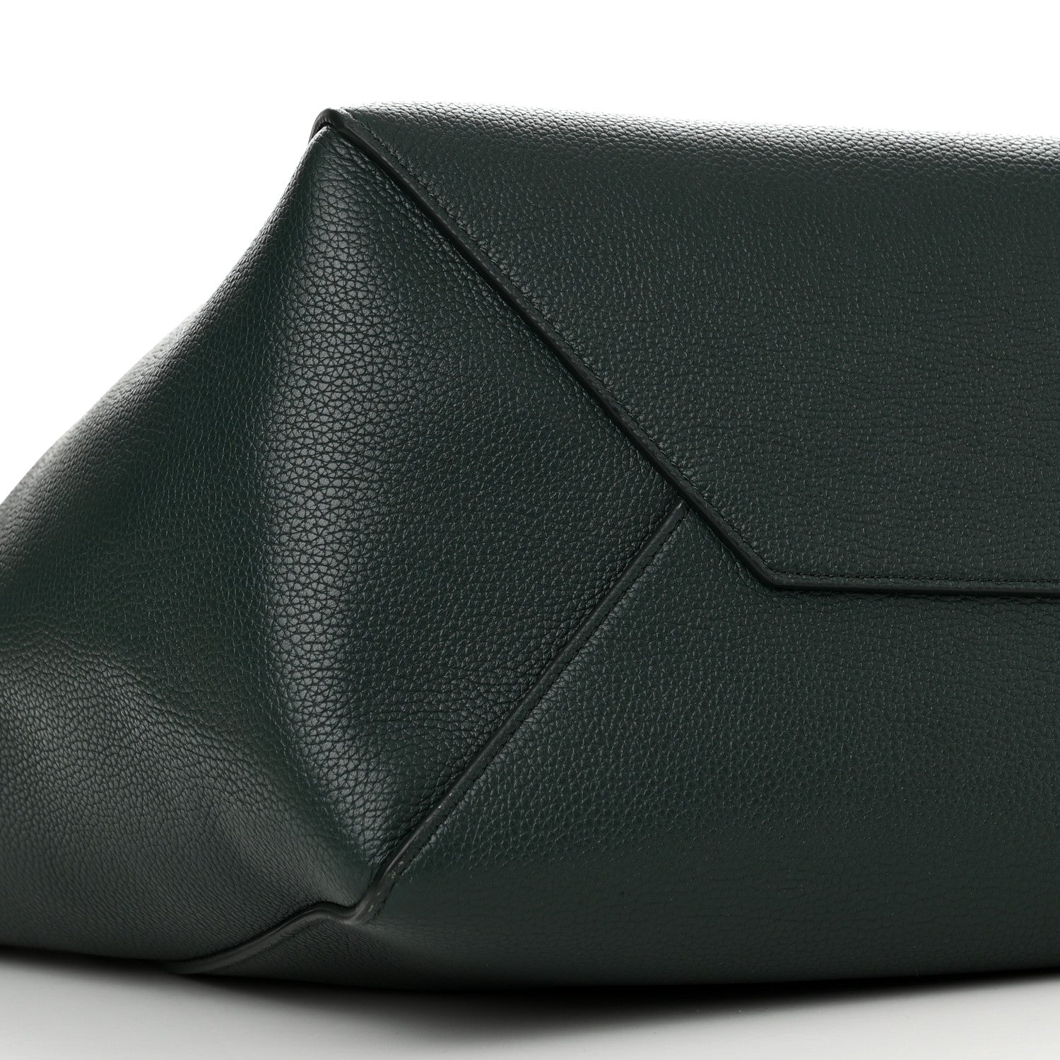 Celine Soft Grained Calfskin Small Belt Cabas Phantom Amazone 9 of 10