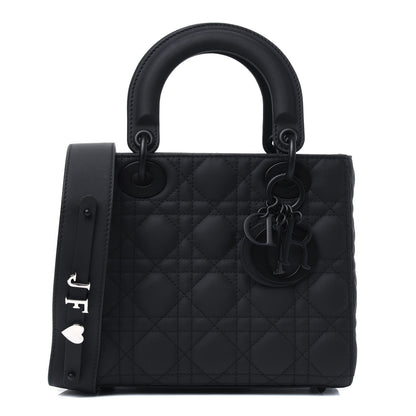 Christian Dior Ultra Matte Calfskin Cannage Small My ABCDior Lady Dior Black 1 of 14