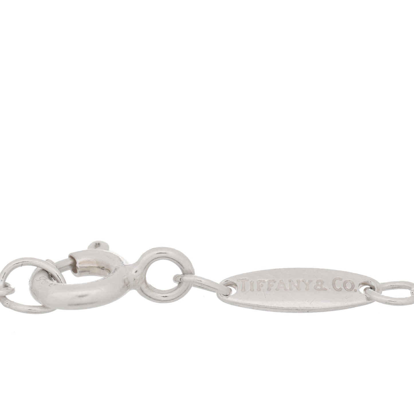 Sterling Silver Diamond .09ct Elsa Peretti Diamonds By The Yard Bracelet