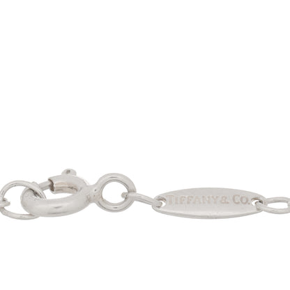 Tiffany Sterling Silver Diamond .09ct Elsa Peretti Diamonds By The Yard Bracelet 3 of 3
