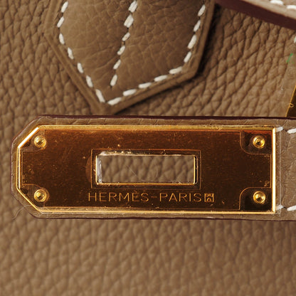 Hermes Togo Birkin 30 Etoupe 8 of 22