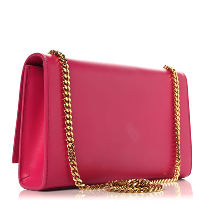 Saint Laurent Smooth Calfskin Medium Classic Monogram Kate Tassel Satchel Fuchsia 3 of 10