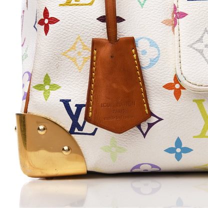 Louis Vuitton Monogram Multicolor Speedy 30 White 5 of 8