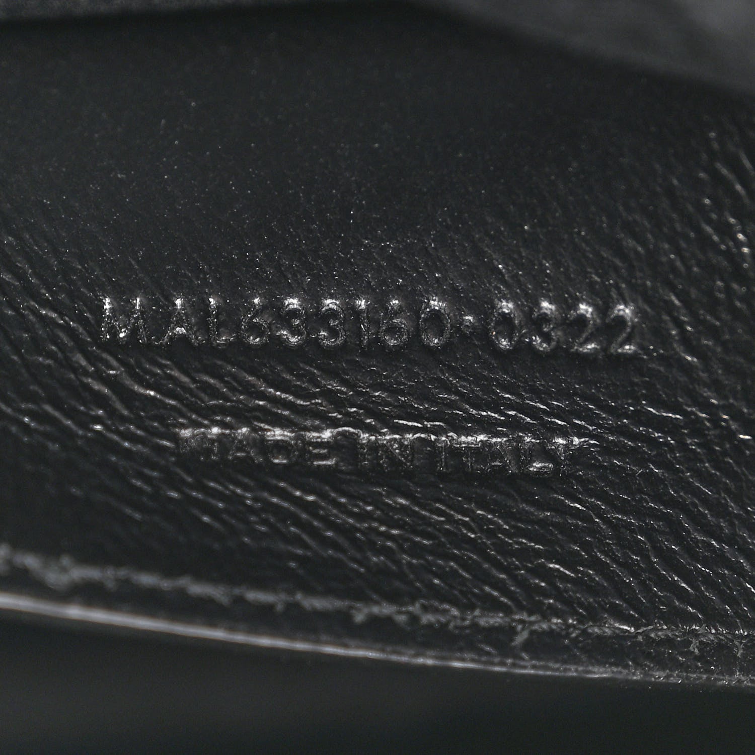 Saint Laurent Crinkled Calfskin Matelasse Monogram Baby Niki Chain Satchel Black 7 of 12