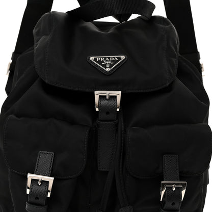 Prada Tessuto Nylon Vela Small Backpack Black 8 of 10