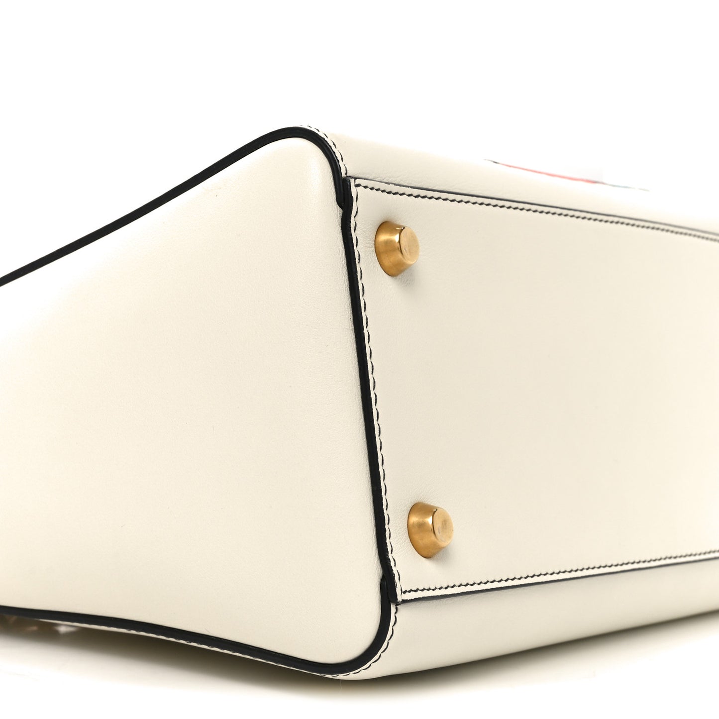 Calfskin Niki De Saint Phalle Medium Supple Lady Dior Off White