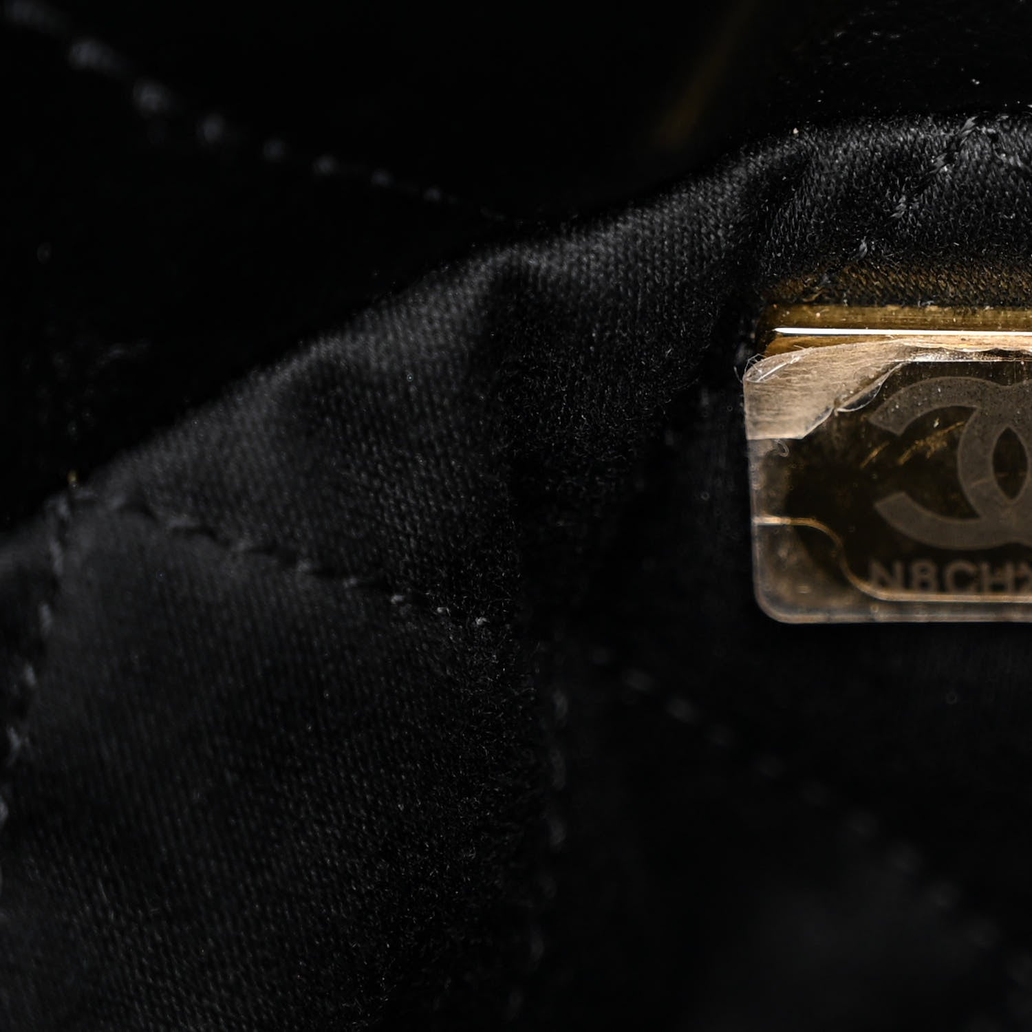 Chanel Shiny Calfskin Quilted Mini Chanel 22 Black 7 of 10