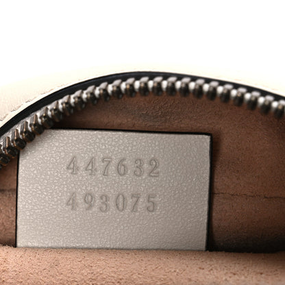 Gucci Calfskin Matelasse Small GG Marmont Chain Shoulder Bag White 7 of 12