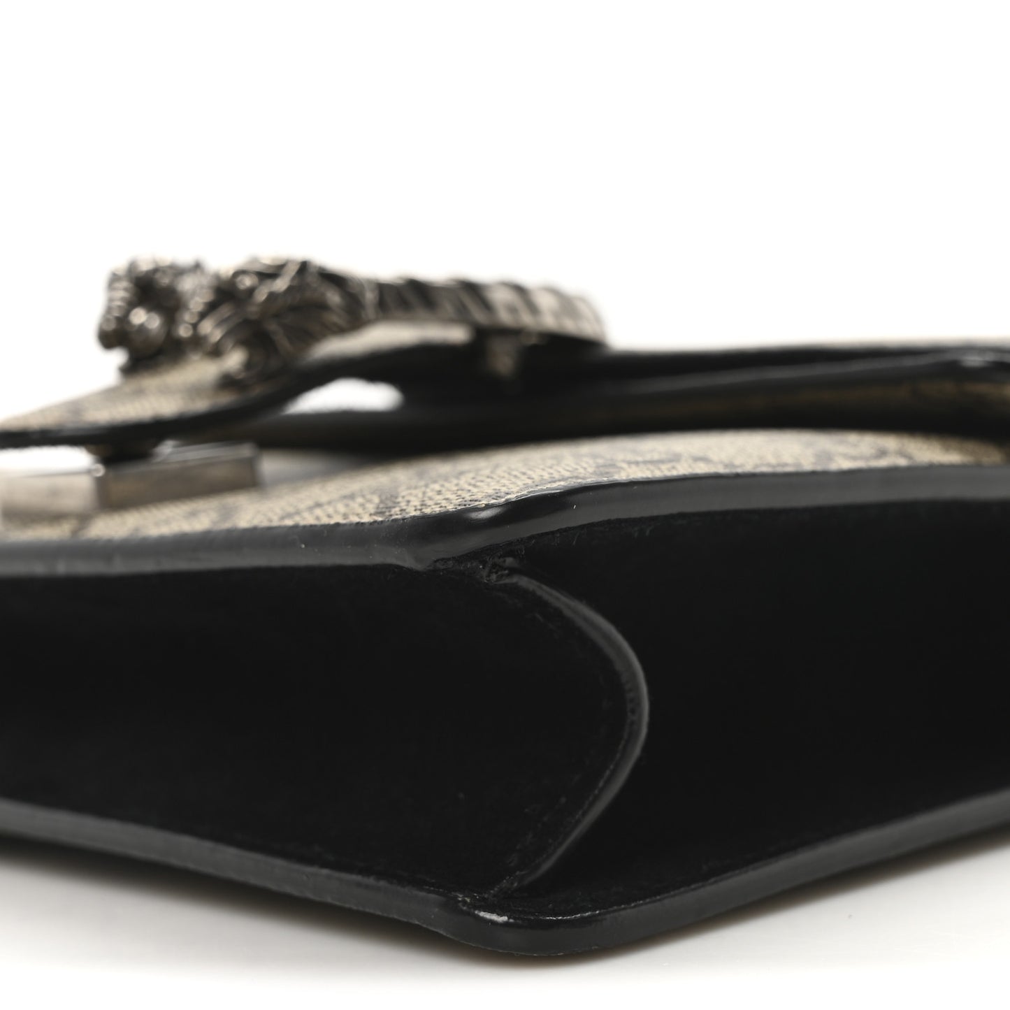 GG Supreme Monogram Mini Dionysus Shoulder Bag Black