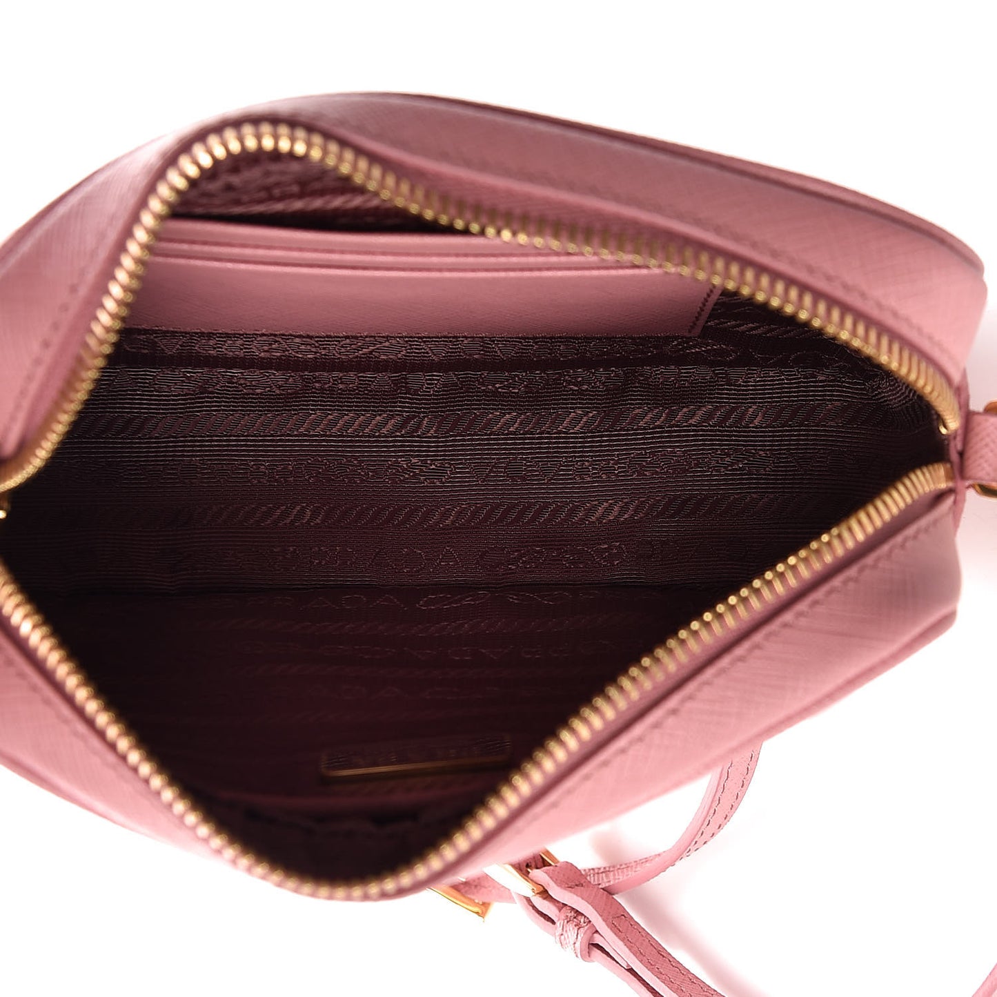 Saffiano Mini Camera Crossbody Petalo