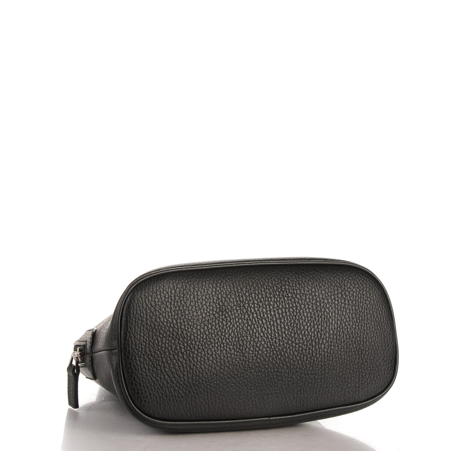 Calfskin Mini Dome Bag Black