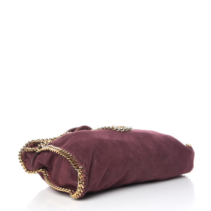 Stella McCartney Shaggy Deer Falabella Fold Over Tote Plum 5 of 12