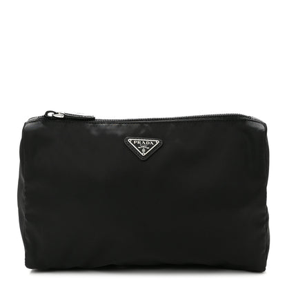 Prada Nylon Tessuto Cosmetic Pouch Black 1 of 8