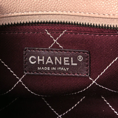 Chanel Caviar Quilted Small Deauville Bowling Bag Light Pink 6 of 10