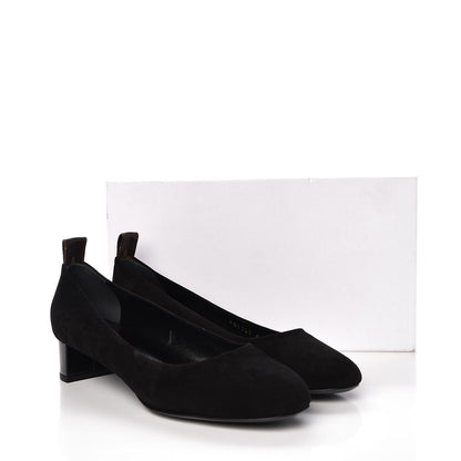 Louis Vuitton Suede Uniformes 38 Black 9 of 9