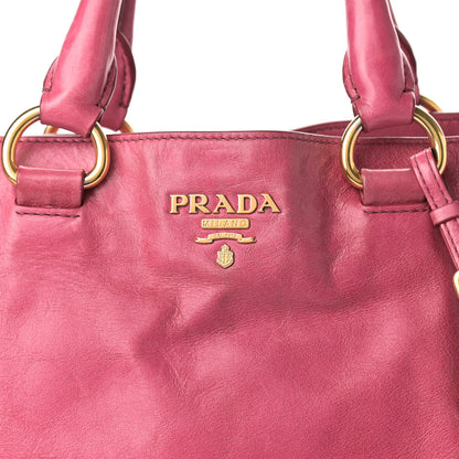 Prada Vitello Shine Tote Peonia 9 of 14
