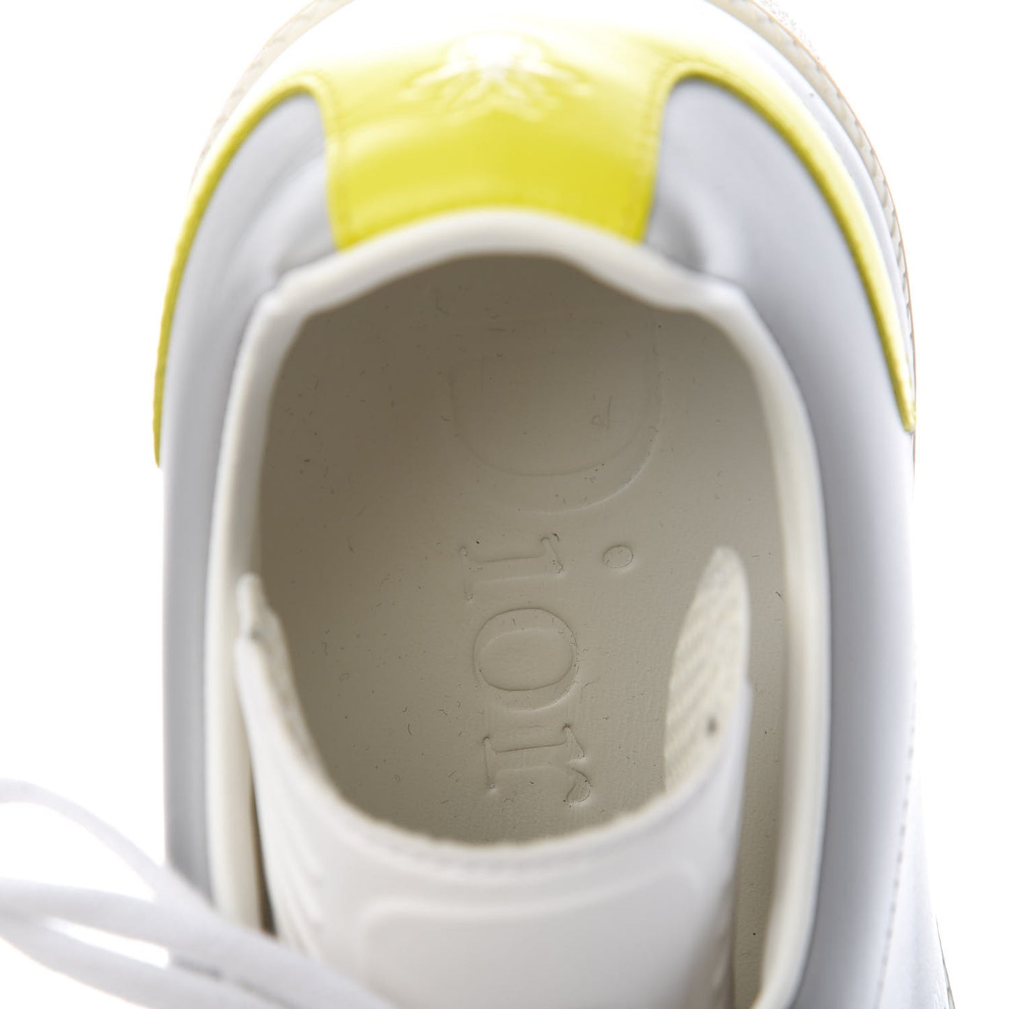 Homme Smooth Calfskin Suede Mens B01 Sneakers 40 Grey Yellow