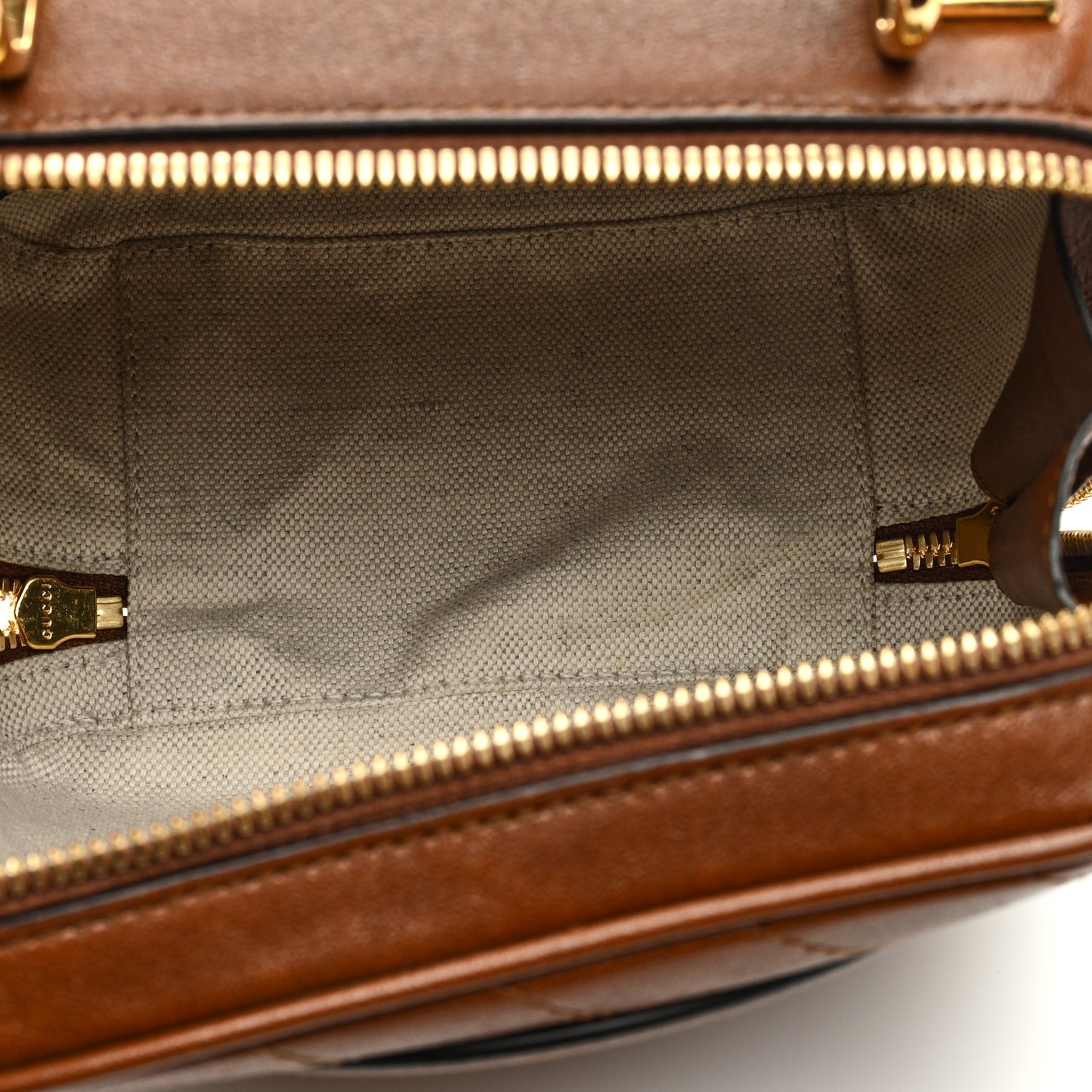 Sakai Be Green Calfskin Diagonal Stitched Blondie Top Handle Bag Cuir