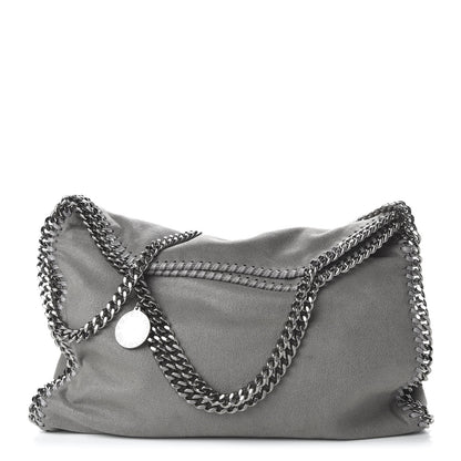 Stella McCartney Shaggy Deer Falabella Fold Over Tote Grey 1 of 10