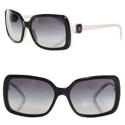 Chanel CC Logo Sunglasses 5175 Black White 1 of 5