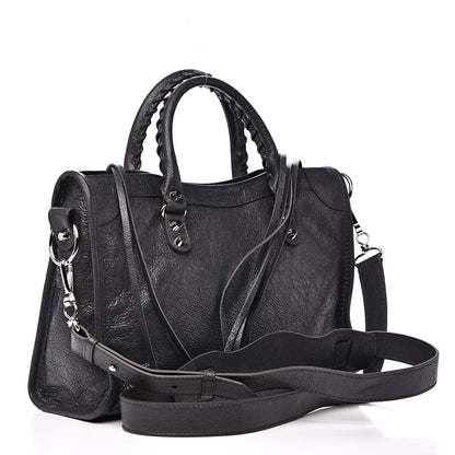 Balenciaga Agneau Classic Silver Hardware S City Gris Fossile 2 of 8