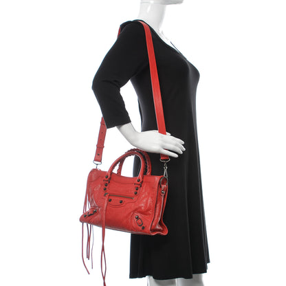 Balenciaga Agneau Classic Hardware S City Rouge Cardinal 2 of 9