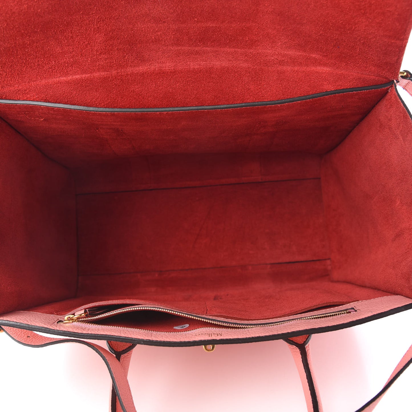 Classic Grain Small New Bayswater Macaroon Pink