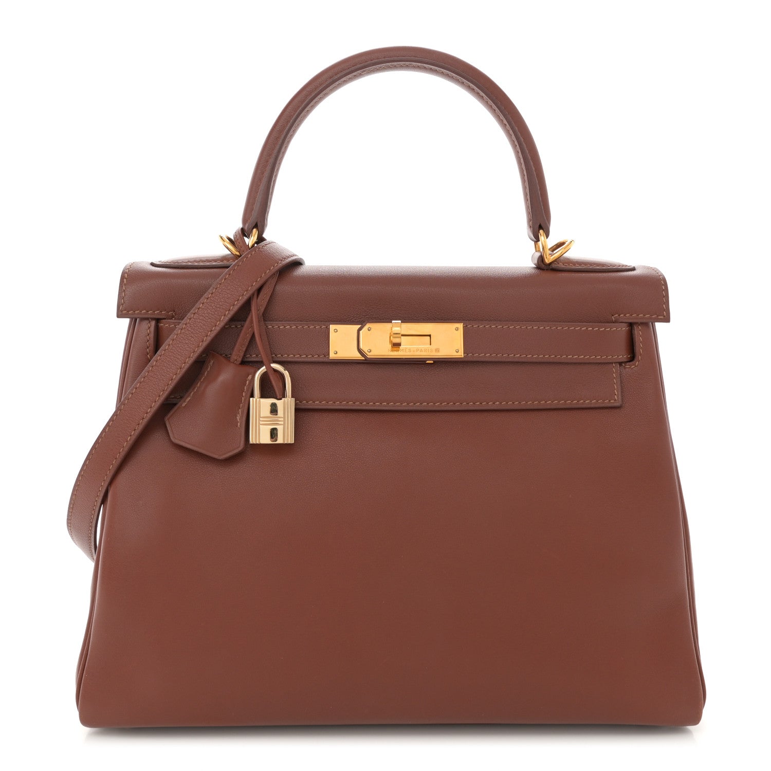 Hermes Gulliver Kelly Retourne 28 Noisette 1 of 13