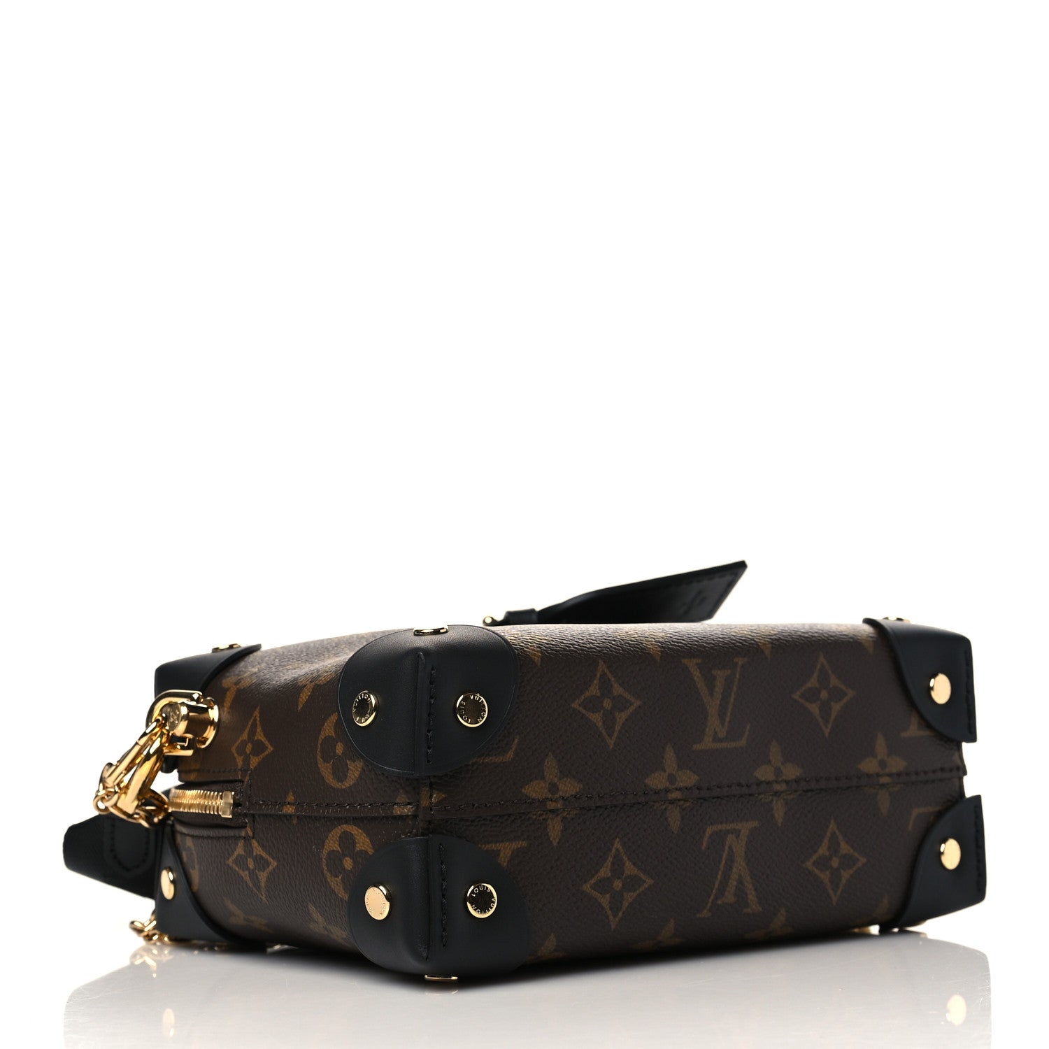 Louis Vuitton Monogram Petite Malle Souple Black 4 of 6