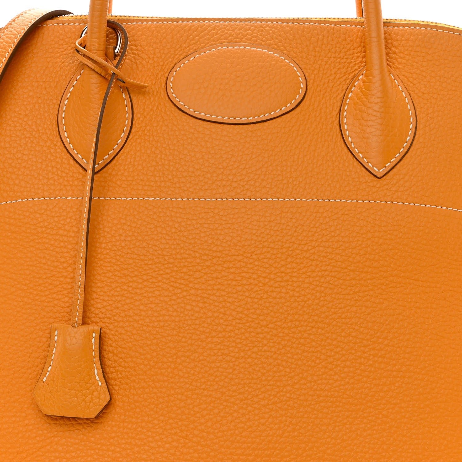 Hermes Taurillon Clemence Bolide 35 Moutarde 8 of 10