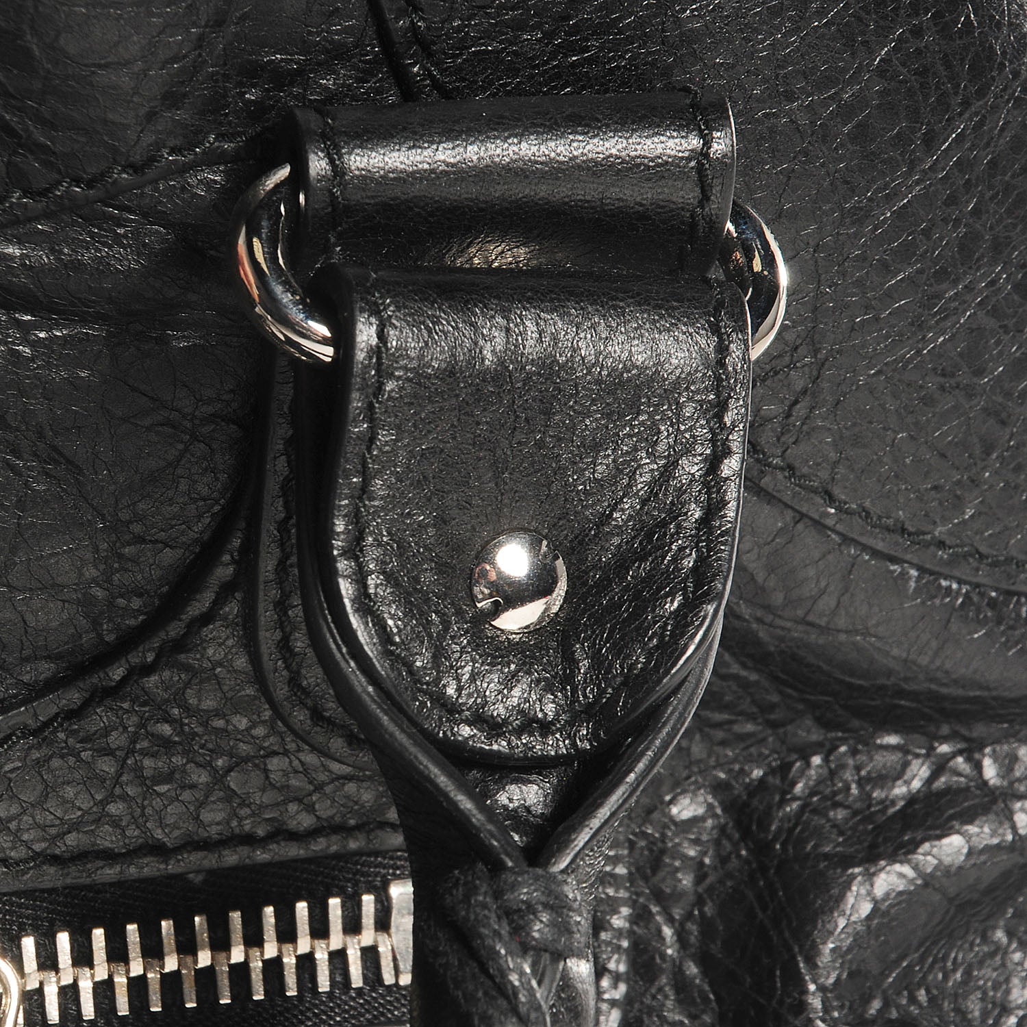 Balenciaga Agneau Giant 21 Silver Hardware City Black 8 of 12