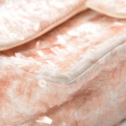 Chanel Sequin Paillette Small Flap Light Pink 6 of 18