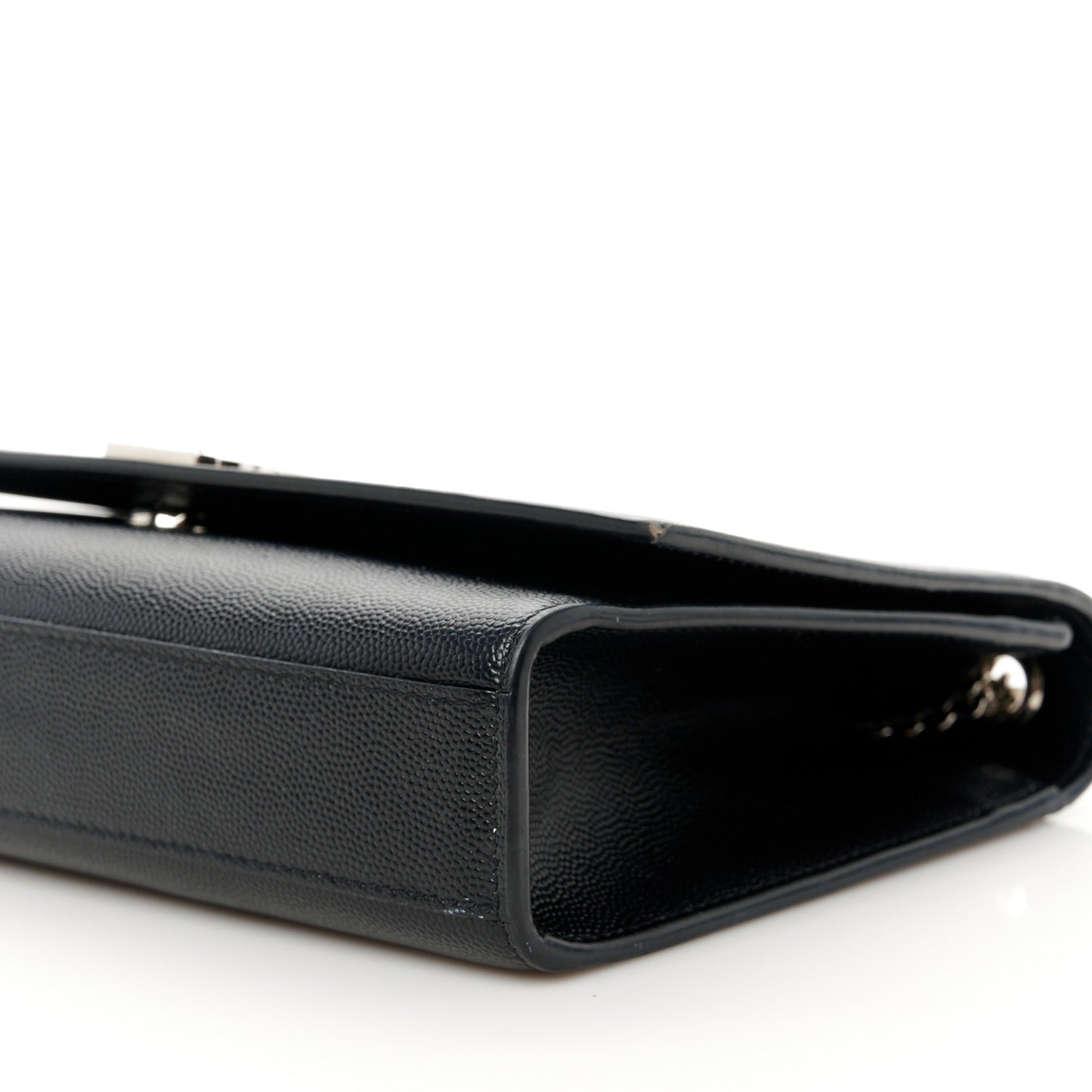 Grain De Poudre Medium Classic Monogram Kate Satchel Black