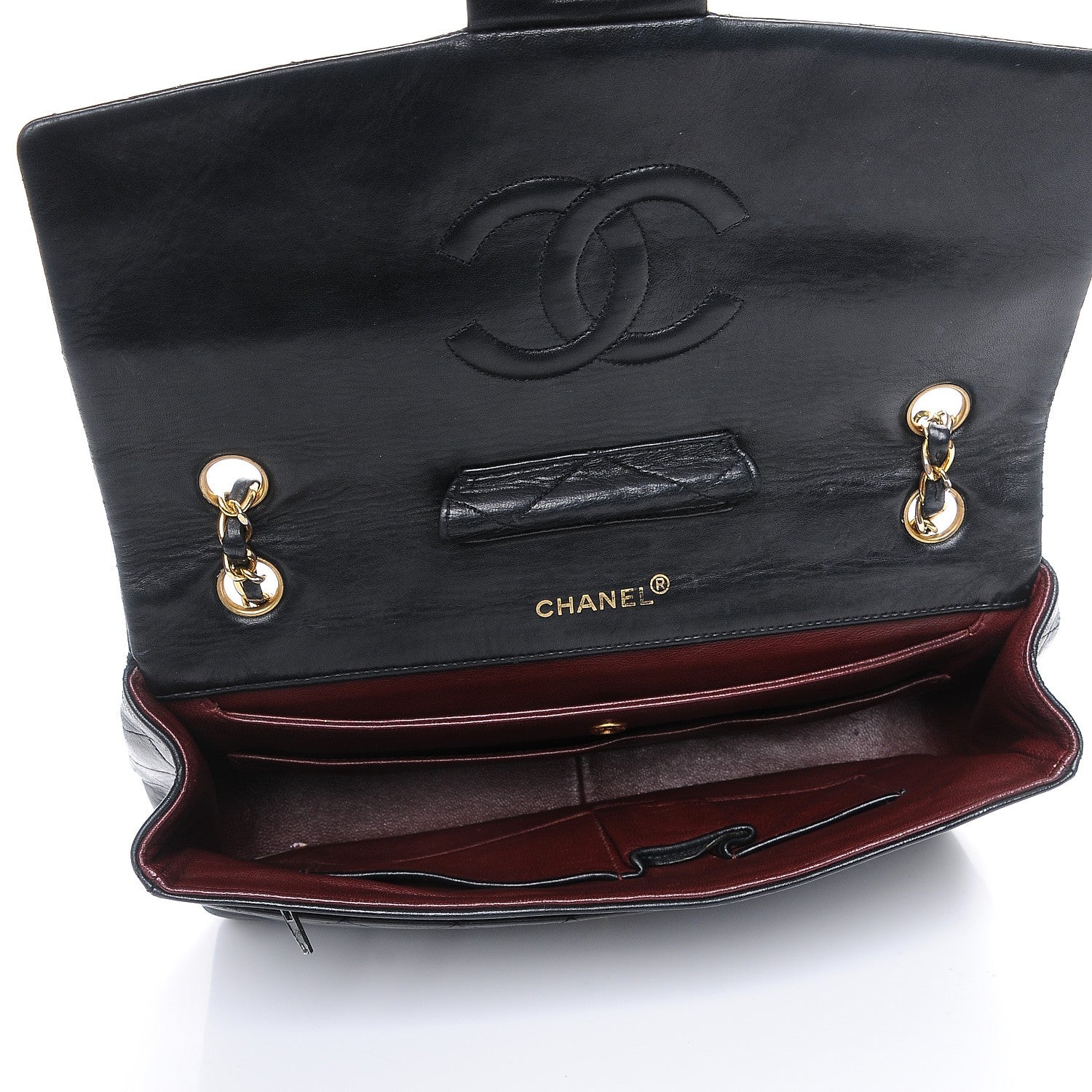 Chanel Lambskin Medium Single Flap Black 5 of 8