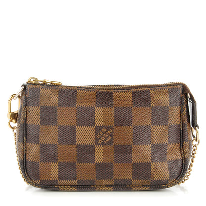 Louis Vuitton Damier Ebene Mini Pochette Accessories 1 of 8