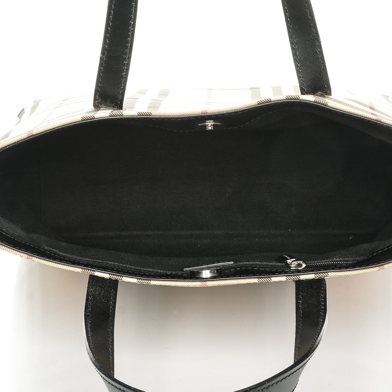 Burberry House Check Medium Tote Black 5 of 7
