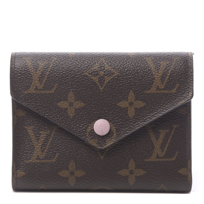 Louis Vuitton Monogram Victorine Wallet Rose Ballerine 1 of 9