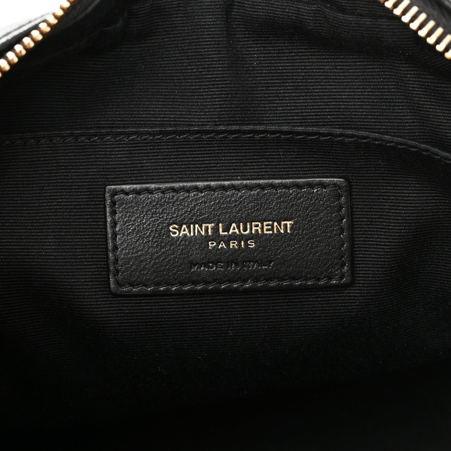 Calfskin Matelasse Monogram Lou Camera Bag Black