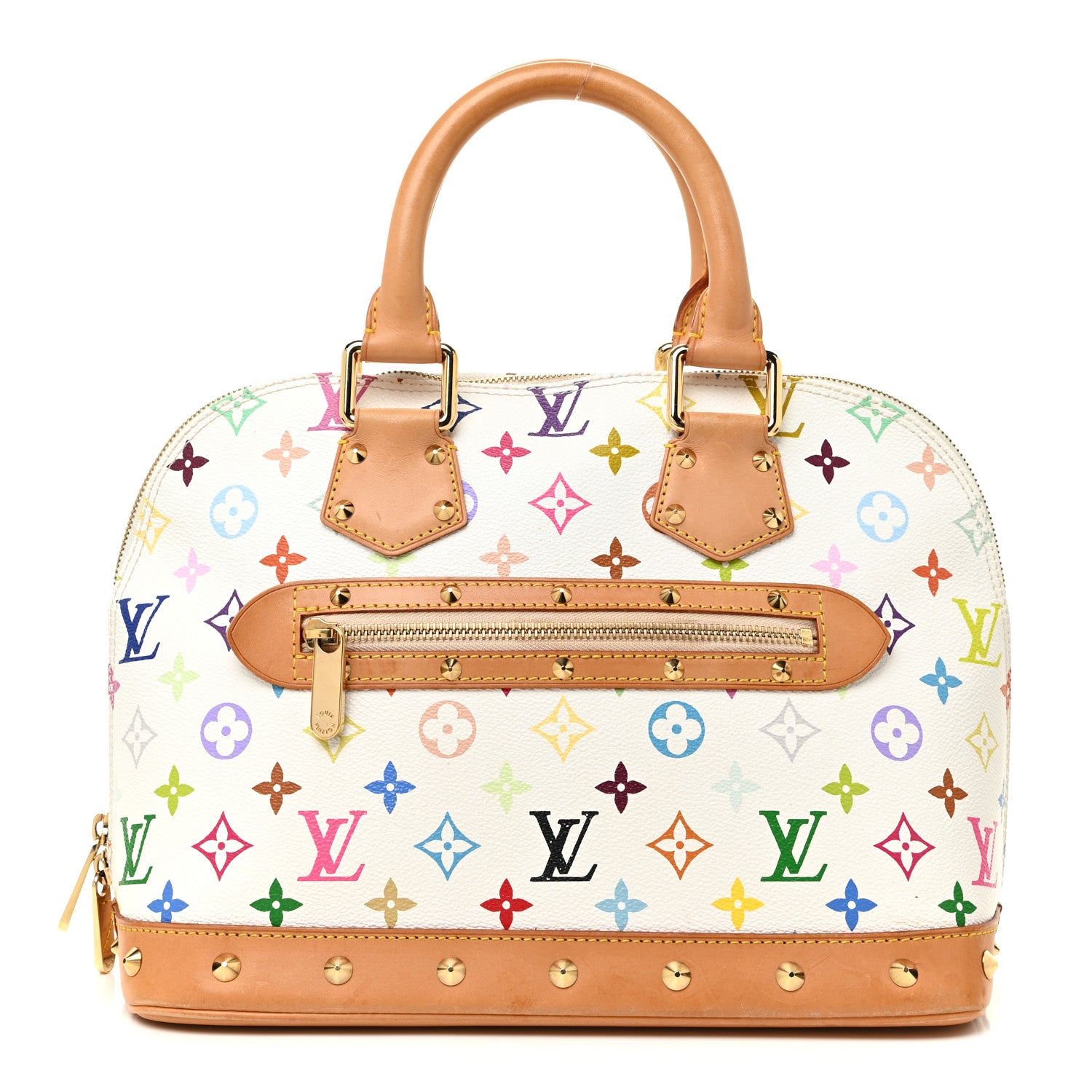 Louis Vuitton Monogram Multicolor Alma White 1 of 25