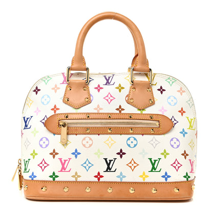 Louis Vuitton Monogram Multicolor Alma White 1 of 25