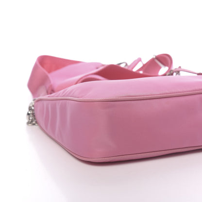 Prada Nylon Re-Edition 2005 Shoulder Bag Begonia 9 of 10