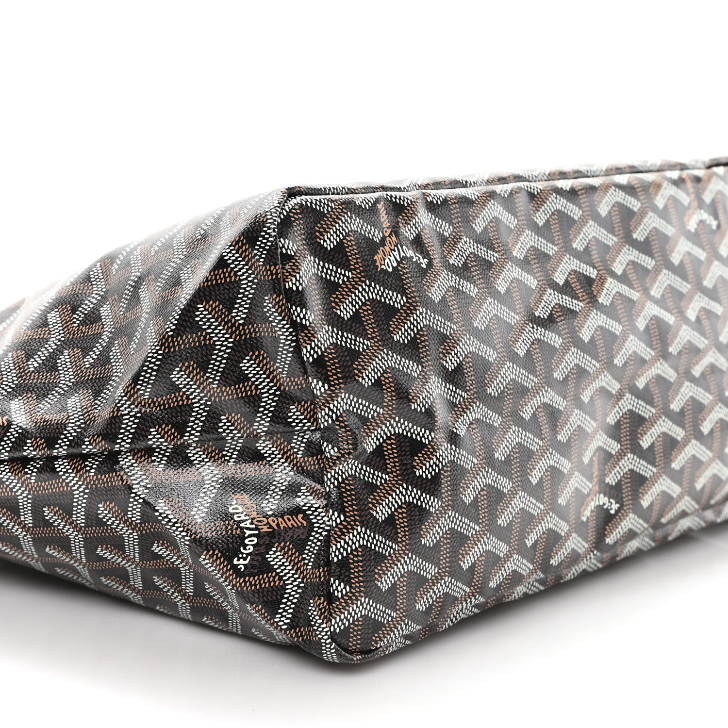 Goyard Goyardine Saint Louis PM Black Gold 9 of 11